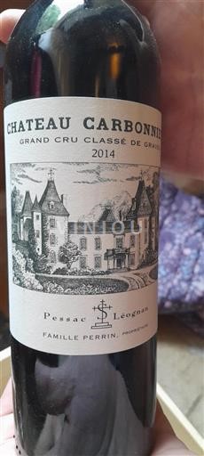 Bordéus Pessac-Léognan Grand Cru Château Carbonnieux 2014