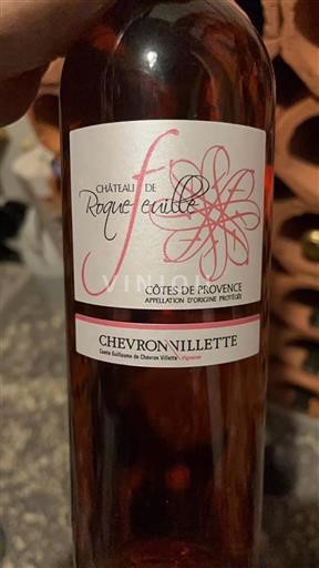 Provence Côtes-de-Provence Château Roquefeuille Chevron Villette 2012