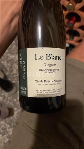 Vallée du Rhône Font Sarade Le Blanc 2014