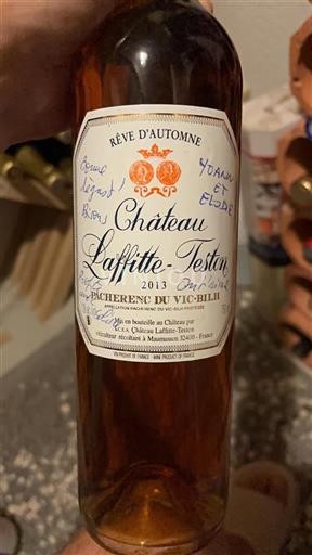 Sud-Ouest Pacherenc-du-vic-bilh Château Laffitte-Teston Rêve d'Automne 2013
