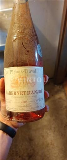 Vallée de la Loire Cabernet-d'anjou Plessis-Duval 2008