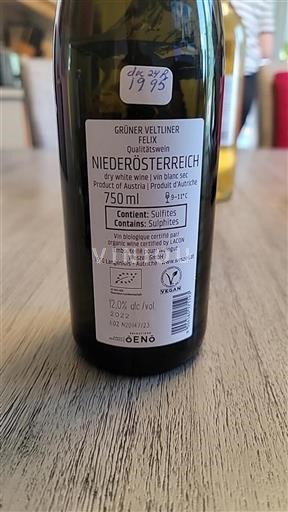 Niederösterreich Weingut Weszeli Felix 2022