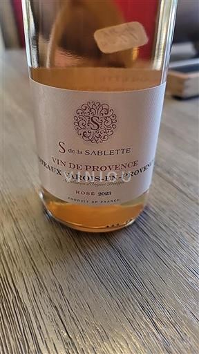 Provence Coteaux Varois en Provence S de la Sablette 2023
