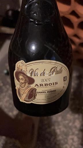Jura Arbois Domaine Daniel Dugois Vin de Paille 2007