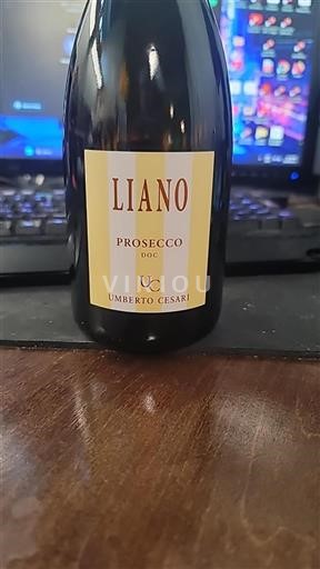 Vin Effervescent Blanc sec Liano Umberto Cesari Non millésimé Italie Vénétie Prosecco