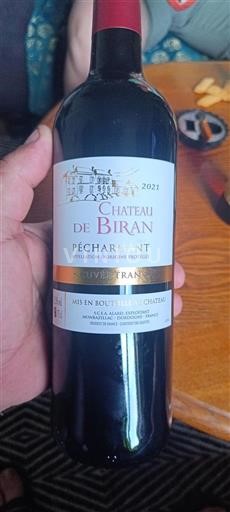 Jugozahod Pécharmant Château Biran Tran 2021