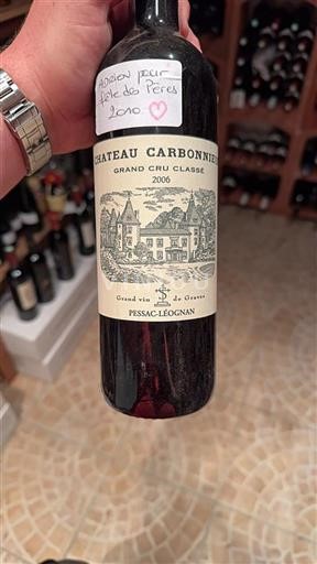 Burdeos Pessac-Léognan Grand Cru Château Carbonnieux 2006