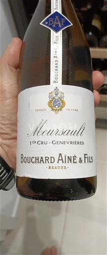 Borgoña Meursault Premier Cru Bouchard Aîné & Fils Genevrières 2008