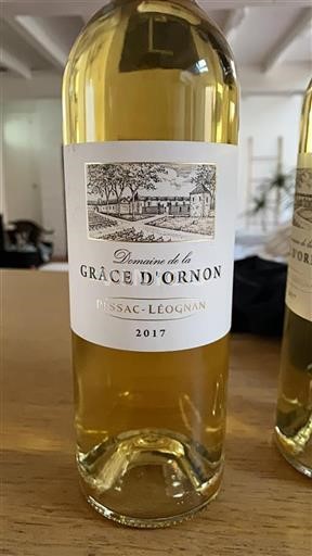 Burdeos Pessac-Léognan Domaine La Grâce Ornon 2017