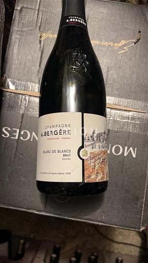 Champagne A. Bergère Blanc de Blancs 2020