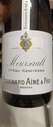 Borgoña Meursault Premier Cru Bouchard Aîné & Fils Meursault 1er Cru - Genevrières 2008