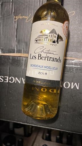 Bordeaux Non specificato Château Les Bertrands 2018