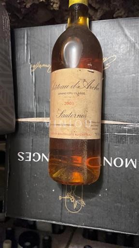Bordeaux Sauternes Grand Cru Arche 2001