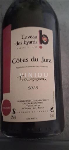 Jura Côtes-du-Jura Caveau des Byards Trousseau 2018