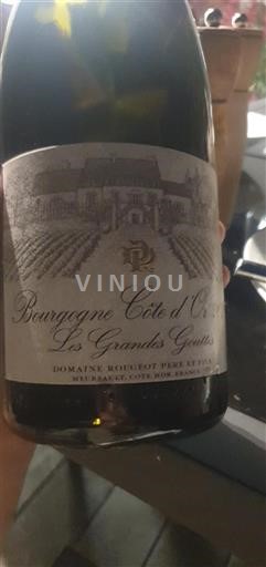 Borgogna Borgogna Côte d'Or Domaine Rougeot Père et Fils Les Grandes Gouttes 2020