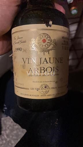 Jura Arbois Les Vins Auguste Pirou Vin Jaune 1990