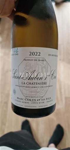 Bourgogne Ikke specificeret Premier Cru Marc Colin et Ses Fils La Chatenière 2022