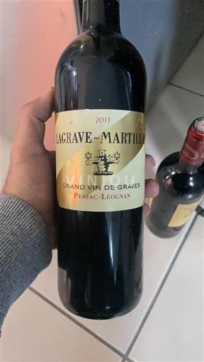 Bordeaux Pessac-Léognan Lagrave-Martillac 2013
