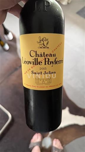 Bordeaux Saint-Julien Grand Cru Léoville Poyferré 2015