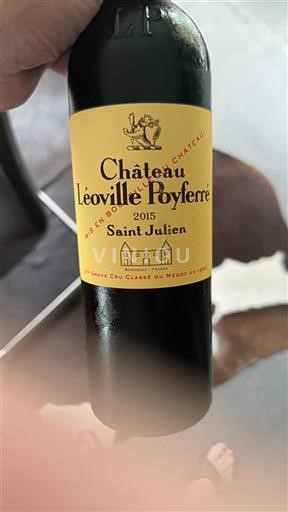 Bordeaux Saint-Julien Grand Cru Léoville Poyferré 2015