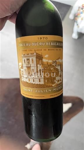 Bordeaux Saint-Julien Grand Cru Ducru-Beaucaillou 1970