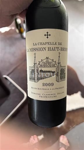 Bordeaux Pessac-Léognan La Mission Haut-Brion La Chapelle de La Mission Haut-Brion 2009