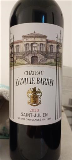 Bordeaux Saint-Julien Grand Cru Classé Château Léoville Barton 2020