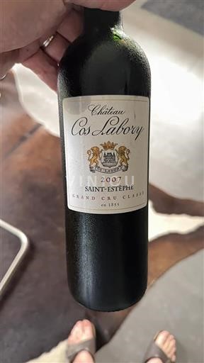 Bordeaux Saint-Estèphe Grand Cru Classé Cos Labory 2007