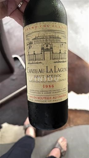 Bordeaux Haut-Médoc Grand Cru La Lagune 1986