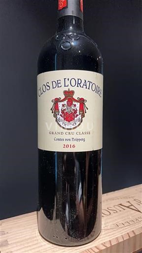 Bordeaux Saint-Émilion Grand Cru Clos de l'Oratoire 2016