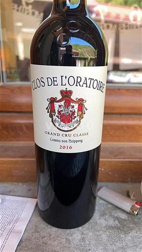 Burdeos Saint-Émilion Grand Cru Clos de l'Oratoire 2016