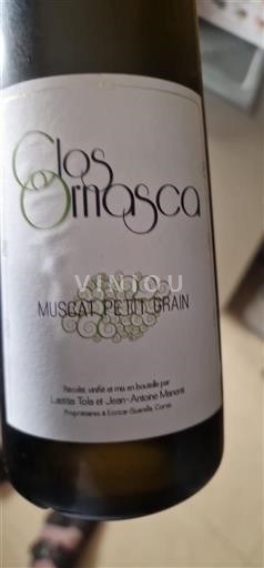 Córcega Muscat del Cabo Corso Clos Ornasca Muscat Petit Grain 2023