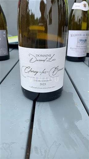 Borgogna Chorey-lès-Beaune Domaine Durand-Liot Les Beaumonts 2023
