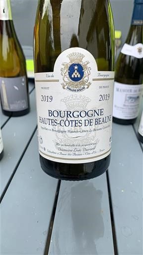 Burgundy Not Specified Domaine Loïc Durand 2019