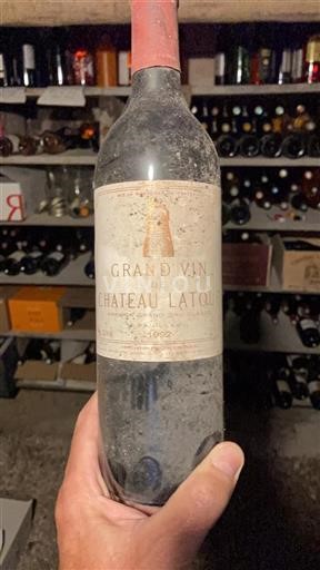 Bordeaux Pauillac Premier Grand Cru Classé Latour Grand Vin 1992
