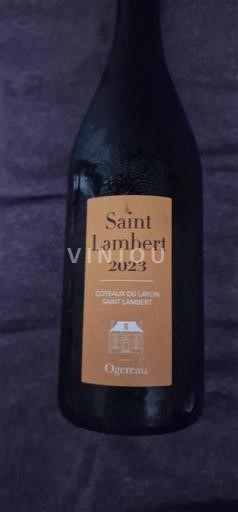 Vale do Loire Coteaux-du-layon Ogereau Saint Lambert 2023