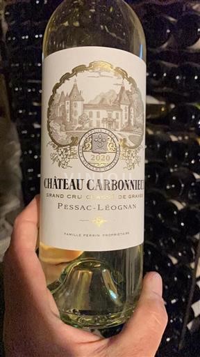 Bordeaux Pessac-Léognan Grand Cru Carbonnieux 2020