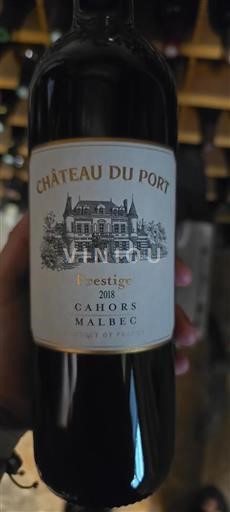 Sudoeste Cahors Château Port Prestige 2018