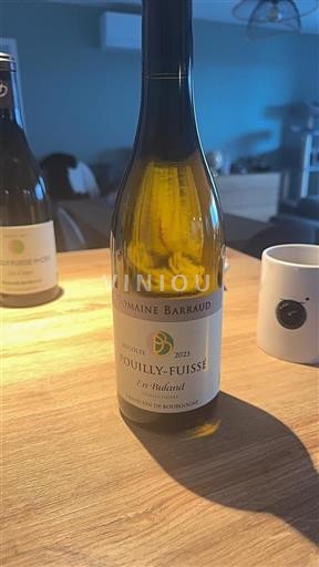 Bourgogne Pouilly-fuissé Domaine Barraud En Buland 2023