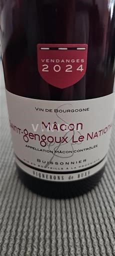 Burgundy Mâcon and Mâcon-Villages Vignerons de Buxy Buissonnier 2024