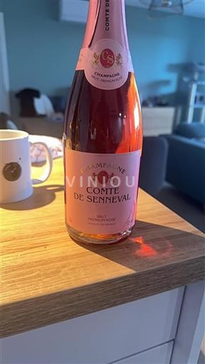 Champaña Champán Comte de Senneval Premium Rosé Sin añada