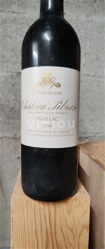 Bordeaux Pauillac Cru Bourgeois Château Pibran 2000
