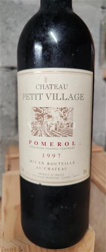 Bordeaux Pomerol Château Petit Village 1997