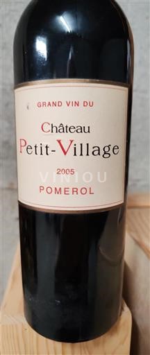 Bordeaux Pomerol Château Petit Village 2005