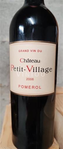 Bordeaux Pomerol Château Petit Village 2006