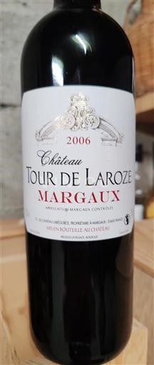 Bordeaux Margaux Château Tour de Laroze 2006