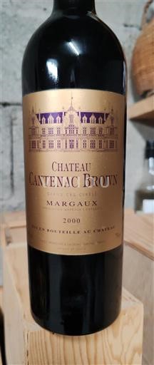 Bordeaux Margaux Grand Cru Cantenac Brown 2000