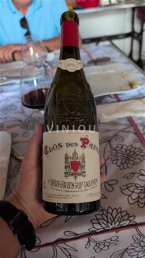 Rhône Valley Châteauneuf-du-Pape Clos des Papes 2012