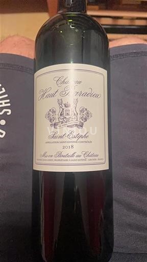 Bordeaux Saint-Estèphe Château Haut Baradieu 2018