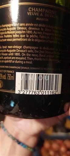 Champagne Veuve A. Devaux Augusta Non-Vintage